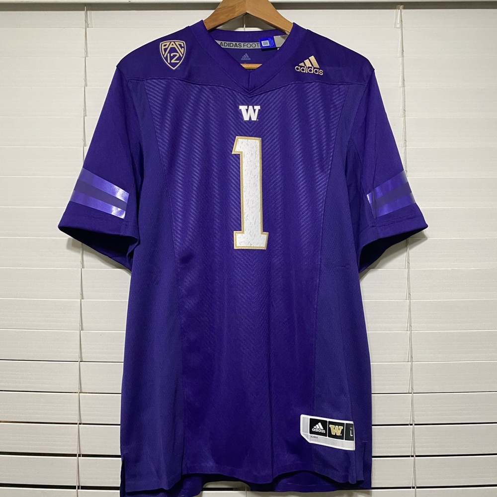NWT! Men's adidas #1 Purple Washington H
